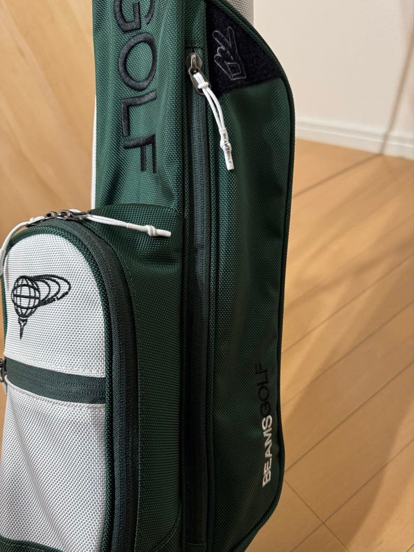 BEAMS GOLF セルフスタンド ゴルフケース 4 GREEN