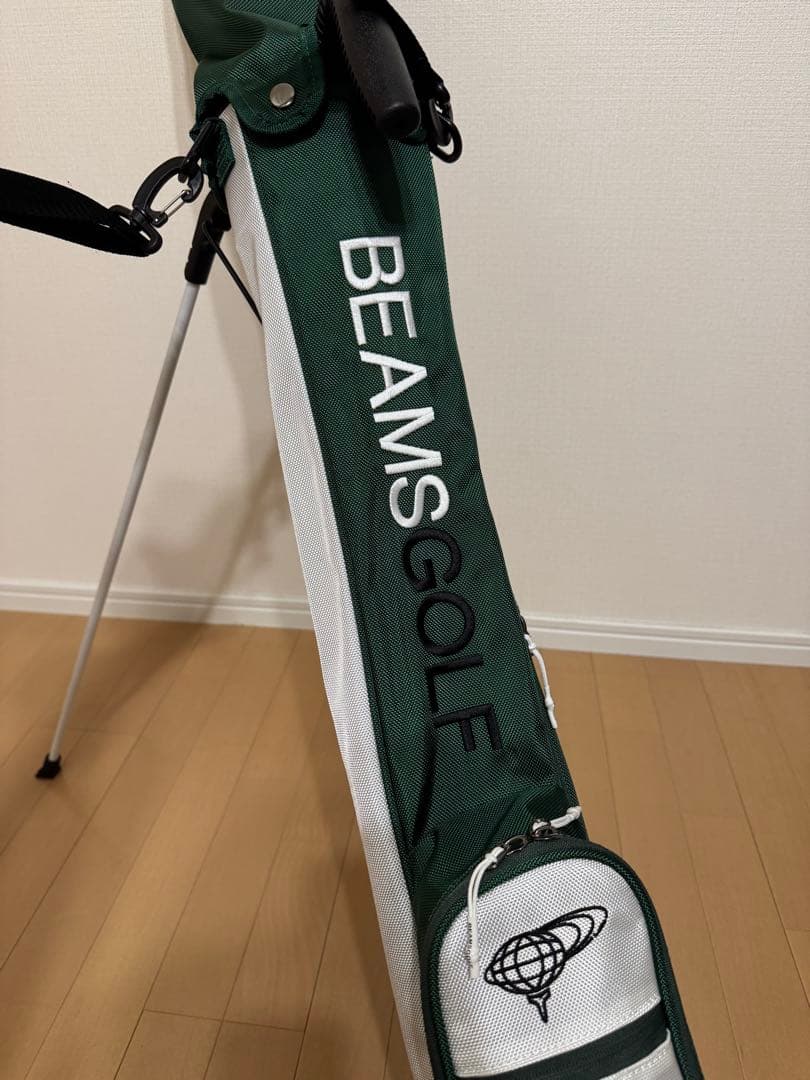 BEAMS GOLF セルフスタンド ゴルフケース 4 GREEN