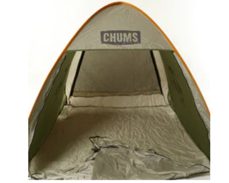 CHUMSチャムス ポップアップテント カーキKhaki/Grayキャンプ運動会