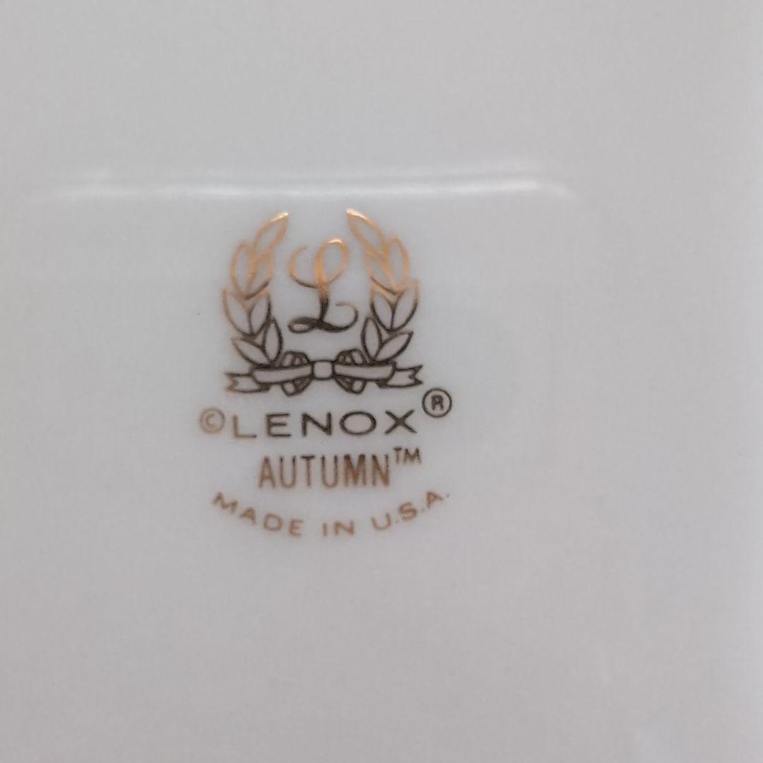 Lenox Autumn 皿 6枚セット 直径18cm