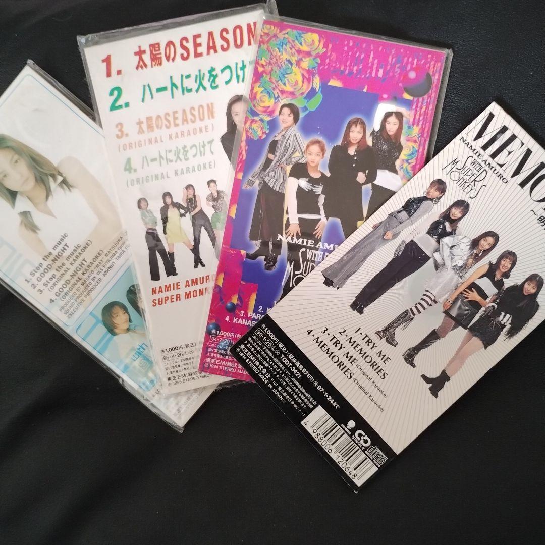 安室奈美恵 8cmCD10枚セット！ レア物VHS付き！