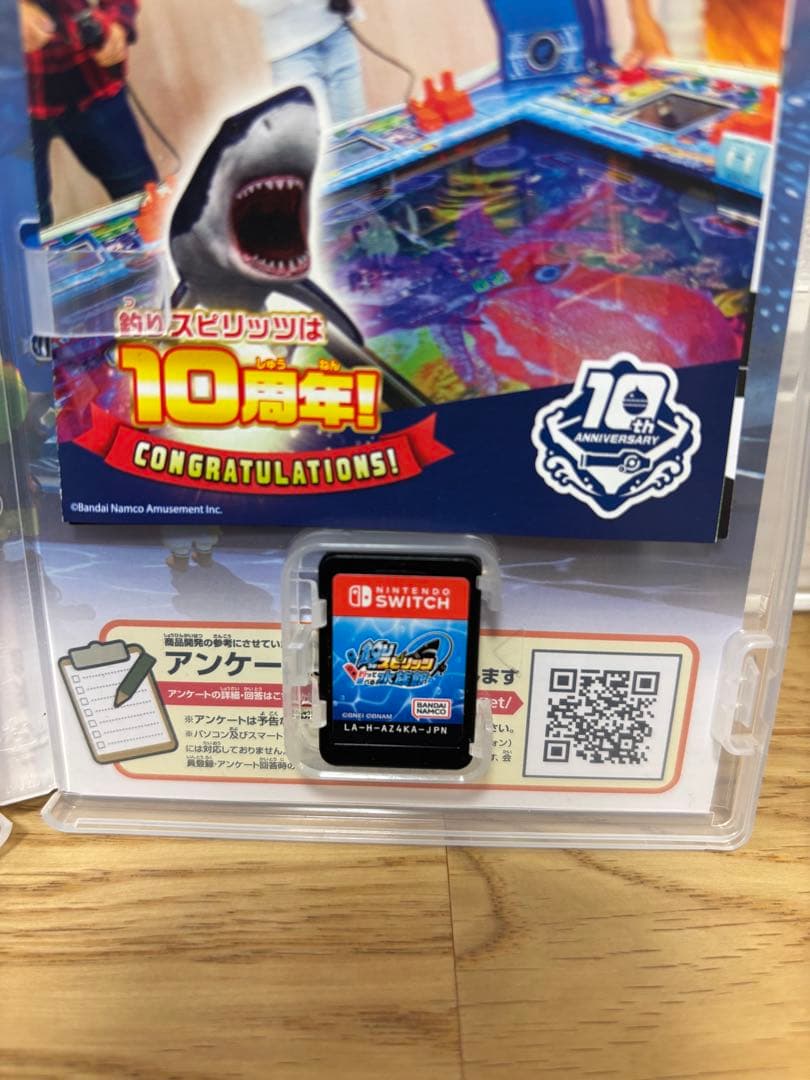 釣りスピリッツ 釣って遊べる水族館 竿コン　セット