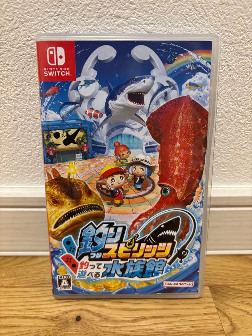 釣りスピリッツ 釣って遊べる水族館 竿コン　セット