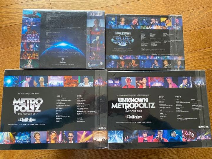 三代目J Soul Brothers  ライブDVD