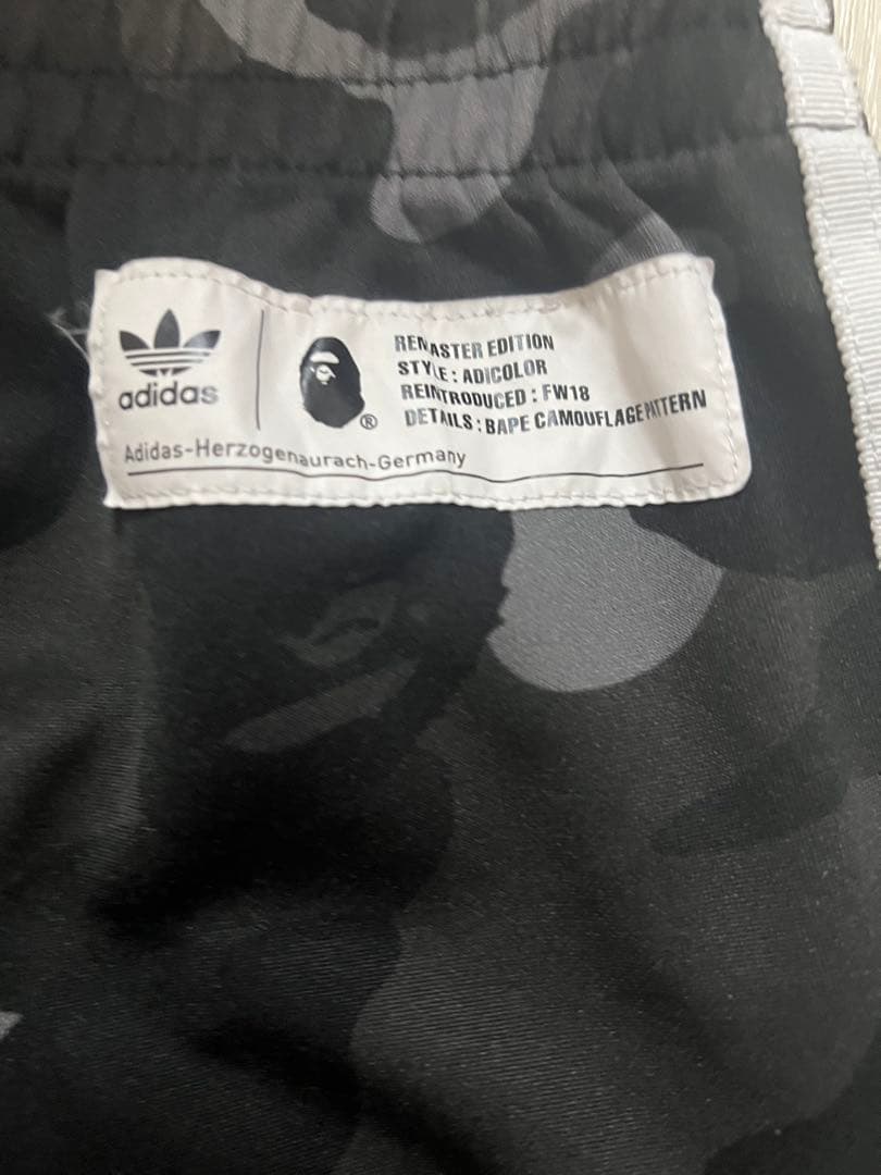 BAPE adidasコラボパンツ
