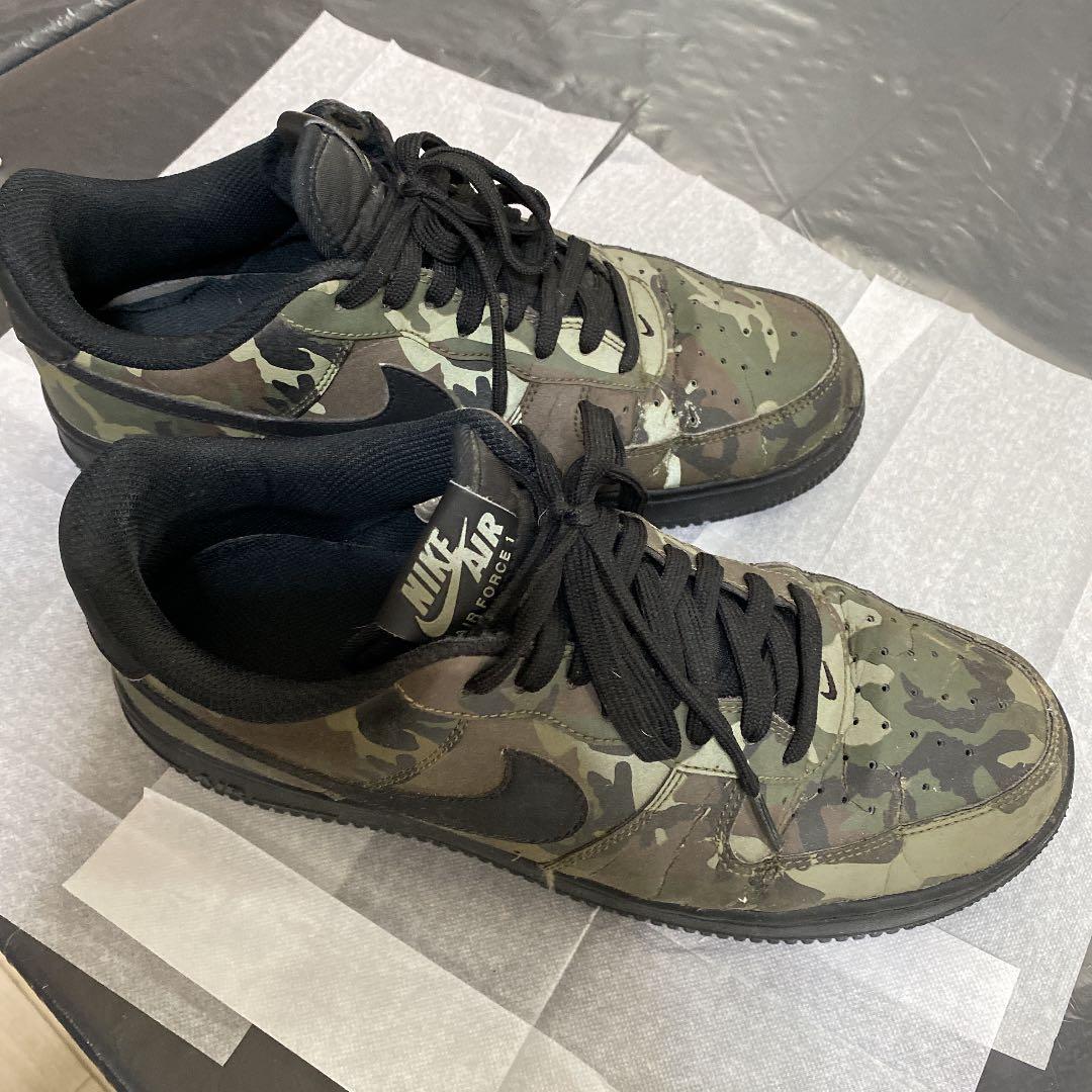 Nike Air Force 1 迷彩カラー