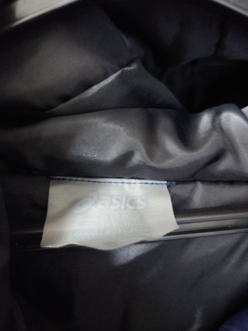 新品未使用タグ付き！ 【4XL】 ASICS　中綿　スーパーロング　ベンチコート