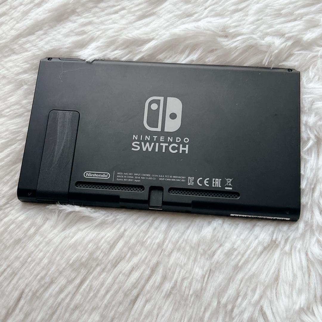 【美品】Nintendo Switch 本体のみ 液晶キズなし　HDMI付き