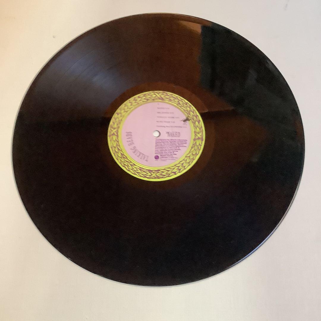 美品　TALKING HEADS Naked レコード