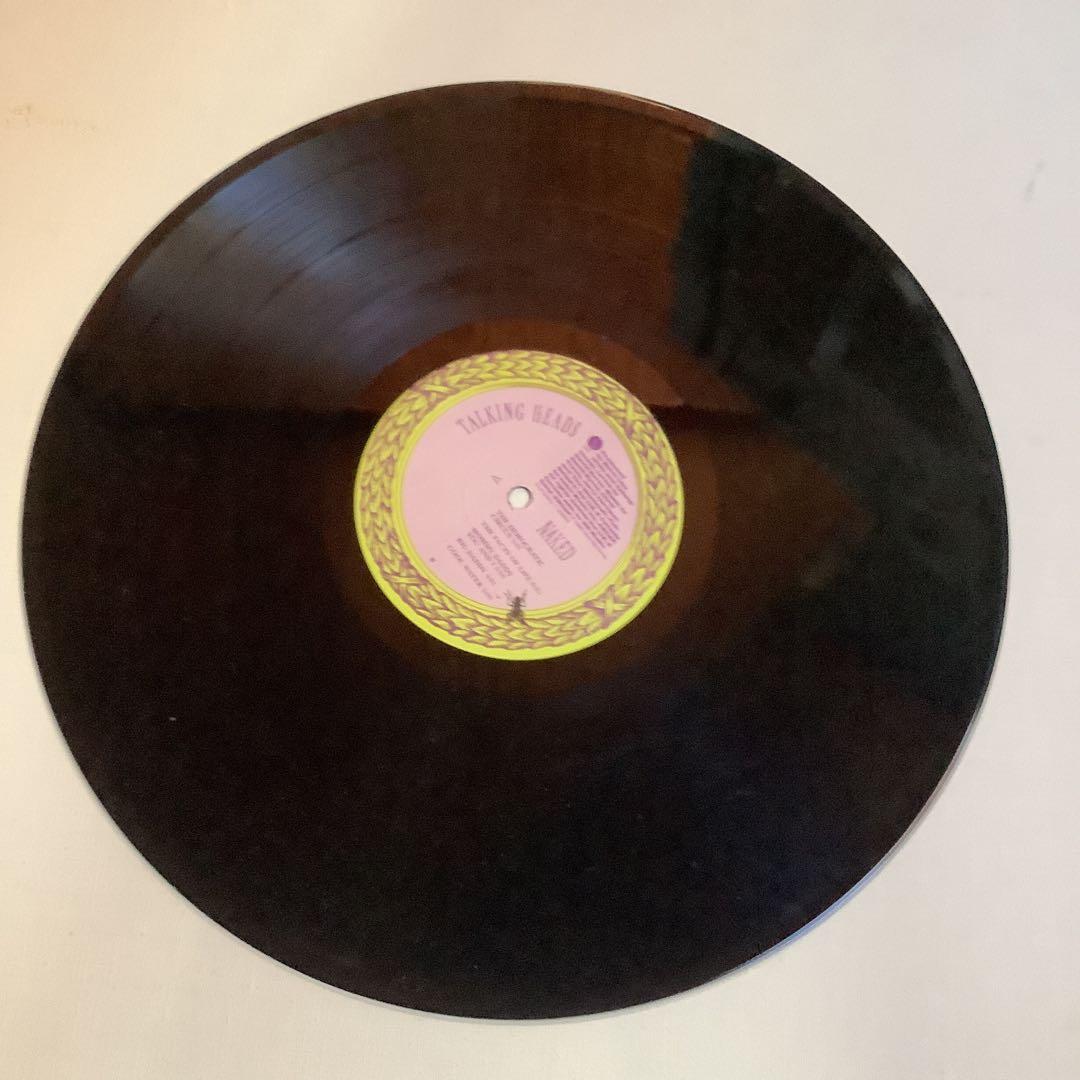 美品　TALKING HEADS Naked レコード