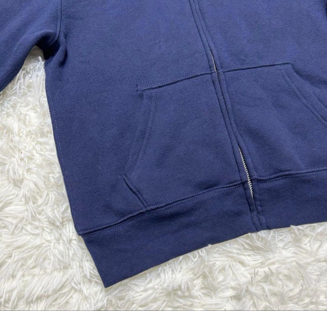 極上品 ポロラルフローレン パーカー ジップアップ スモールポニー ネイビー 赤