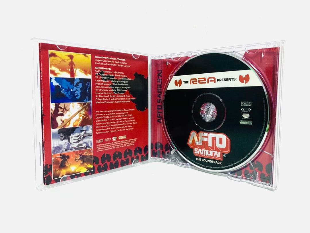 新品同様／アニメ『アフロサムライ AFRO SAMURAI』サントラCD／RZA