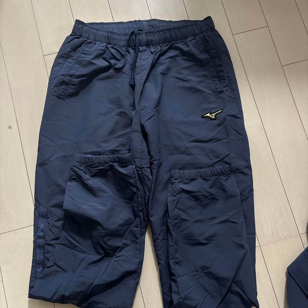 MizunoPro ジャケット パンツ セット ネイビ