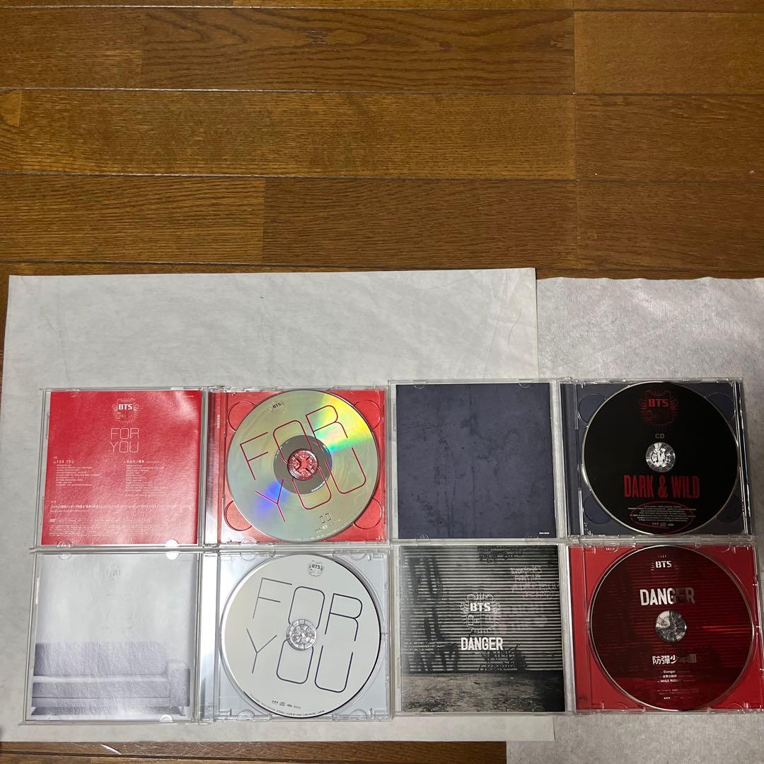 BTS CD、DVDとBlu-ray含むまとめ売り　全9点