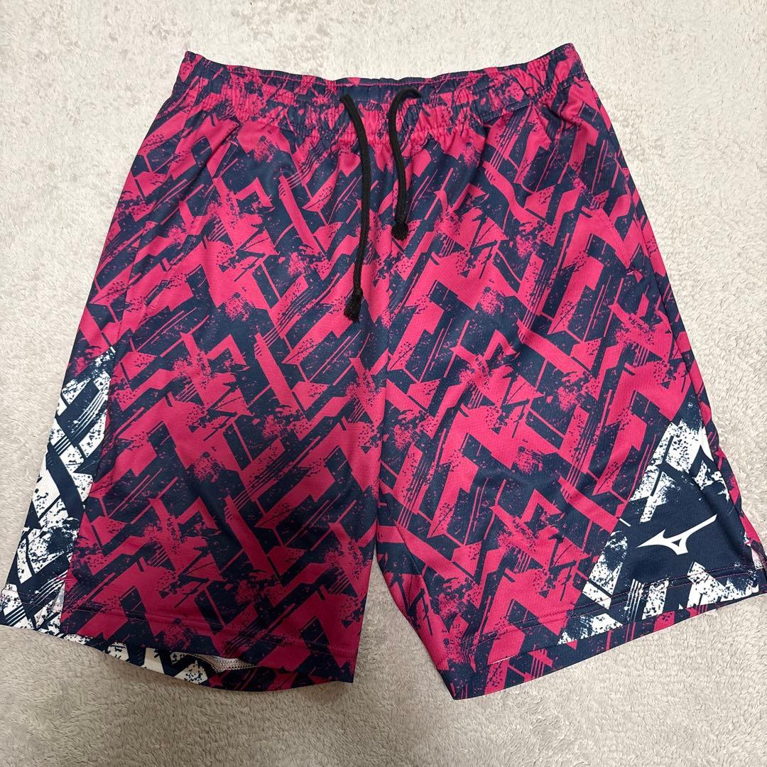 Mizuno バドミントンパンツ Lサイズ ピンク/ネイビー