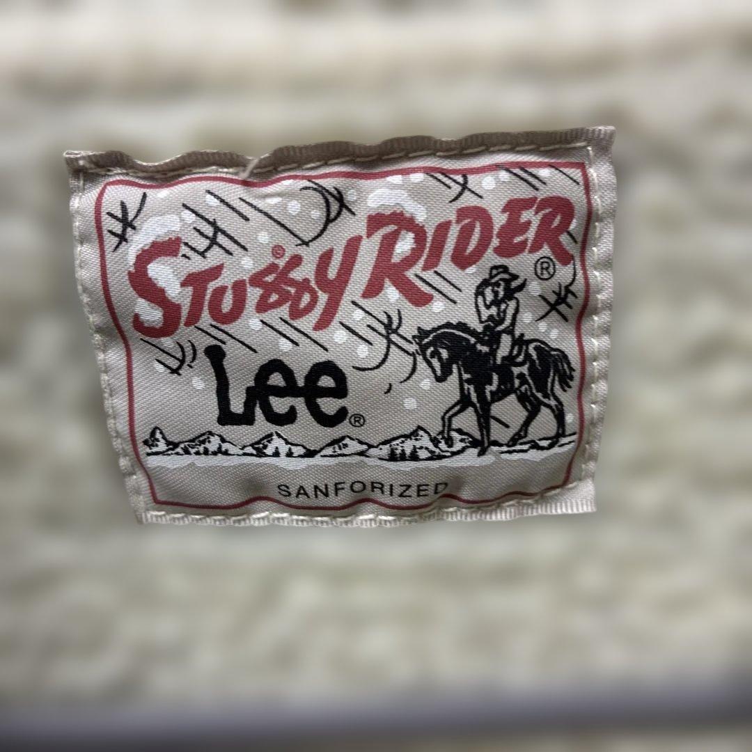 STUSSY × Lee ストームライダー ボア デニムジャケット Lサイズ