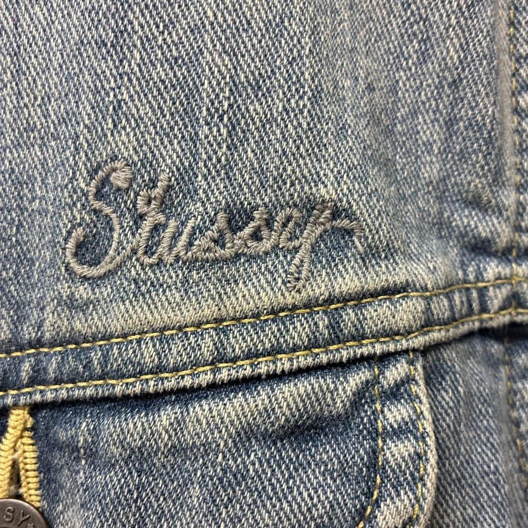 STUSSY × Lee ストームライダー ボア デニムジャケット Lサイズ