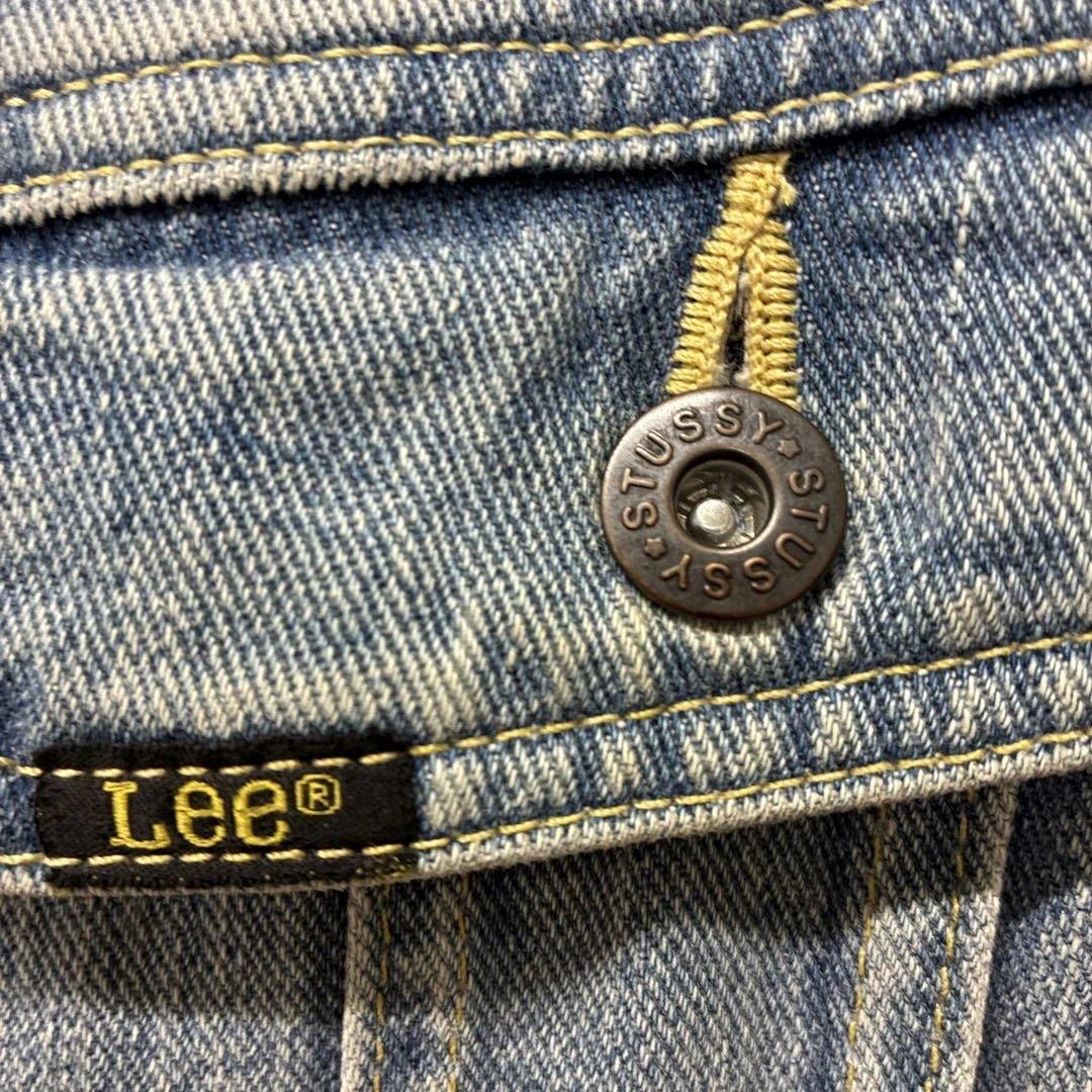 STUSSY × Lee ストームライダー ボア デニムジャケット Lサイズ