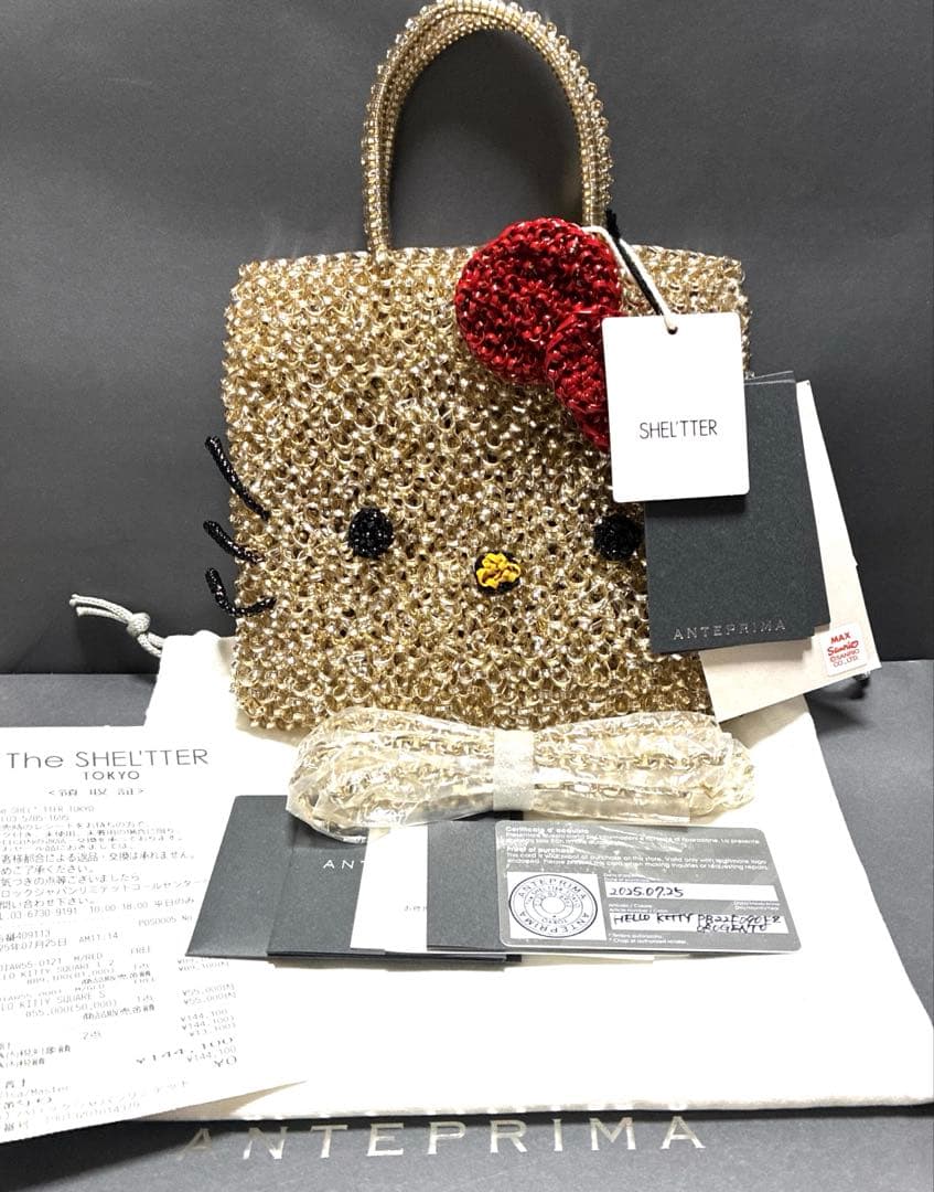 ★最終価格★アンテプリマ ハローキティ/シルバーゴールド スモール 新品未使用品