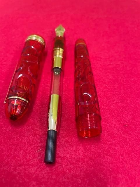 未使用品 プラチナ万年筆 #3776 センチュリー 錦秋 14k EF 即日配送