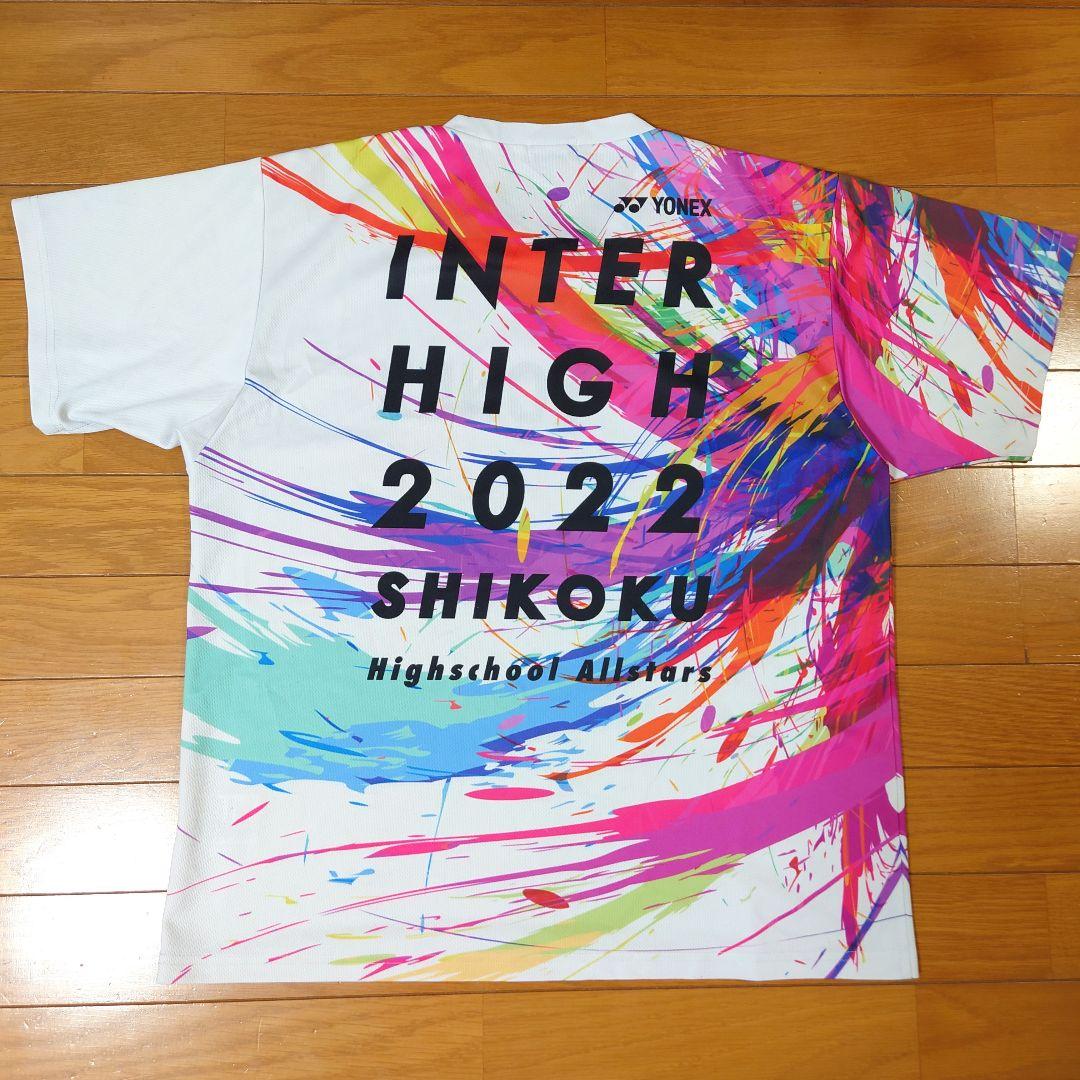 YONEX INTER HIGH 2022 Tシャツ Lサイズ