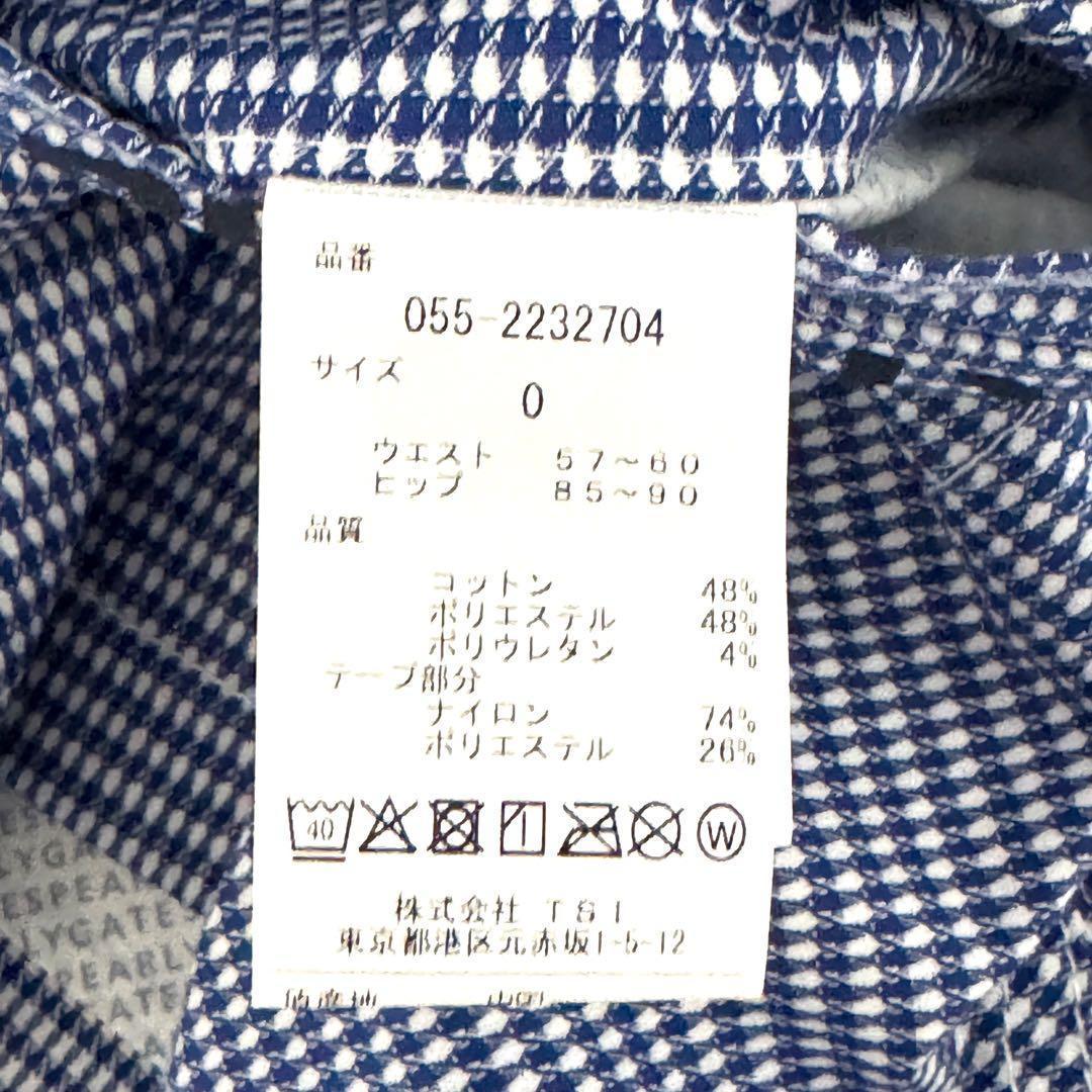 新品タグ付 パーリーゲイツ 22年モデル チェック柄 ショートパンツ ゴルフ