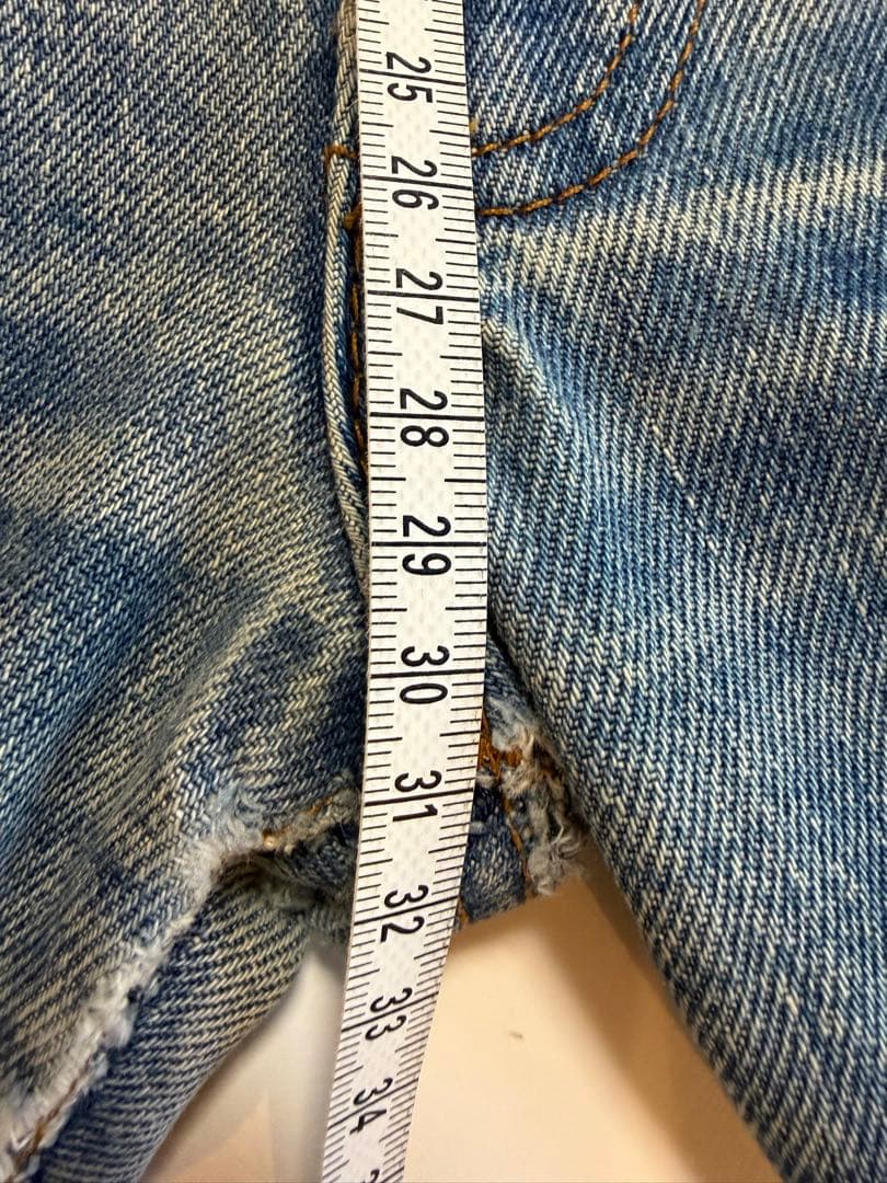 ボ*ボ様 【80s希少】Levi's 501 ハチマル 内股シングル 66後期