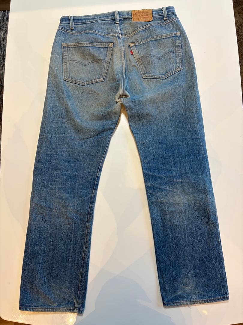 ボ*ボ様 【80s希少】Levi's 501 ハチマル 内股シングル 66後期