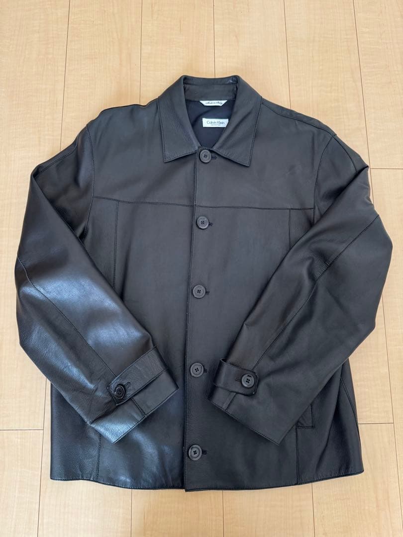 【極美品】  レザージャケット イタリア製 本革