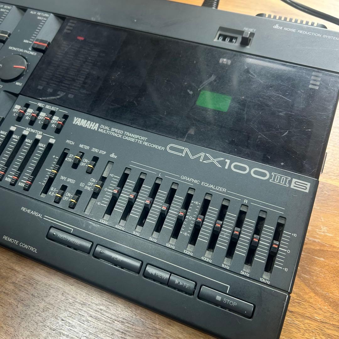 中古動作品 YAMAHA CMX100III 4トラックカセットMTR