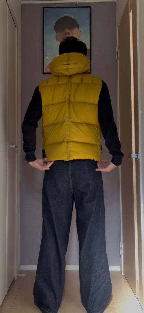 の*ん様 STONE  GARMENT DYED DOWN VEST