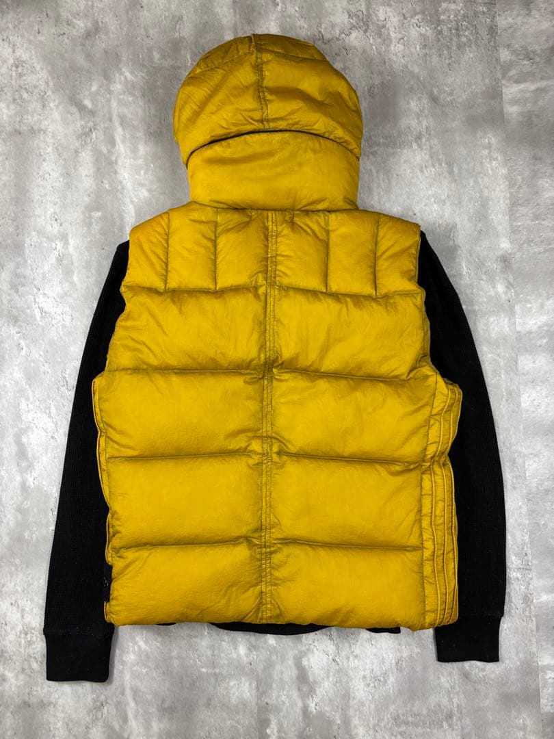 の*ん様 STONE  GARMENT DYED DOWN VEST