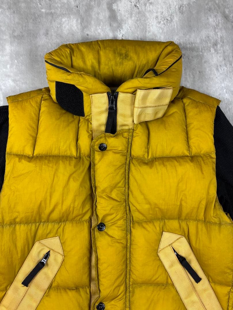 の*ん様 STONE  GARMENT DYED DOWN VEST