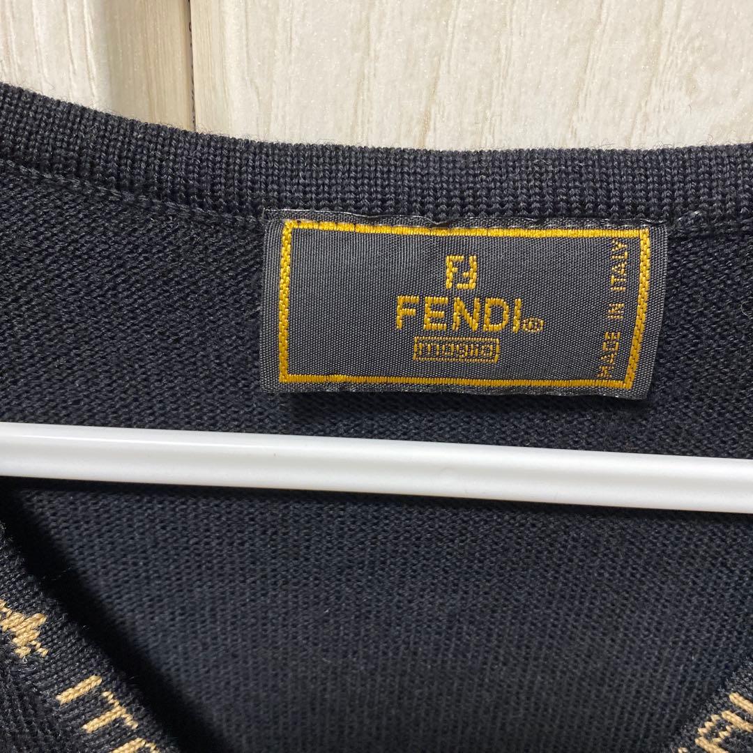 希少　美品　フェンディ FENDI ウール　ベスト