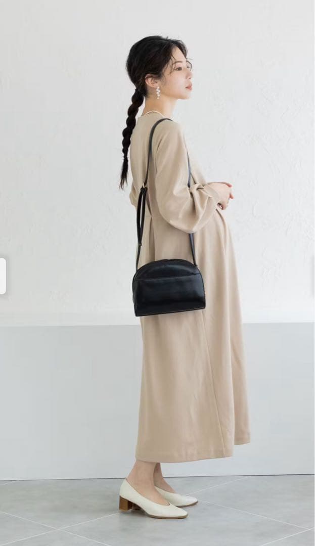 【新品】フェリシモママ/Moredde産前産後/ ワンピース　L