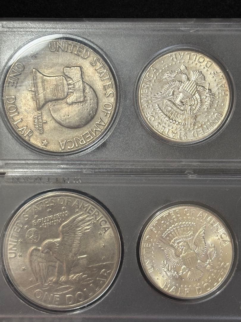 アメリカ記念硬貨セット 10枚 銀製