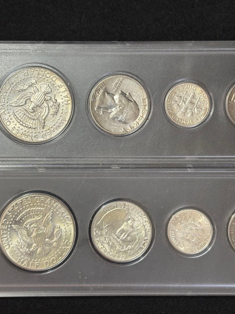 アメリカ記念硬貨セット 10枚 銀製