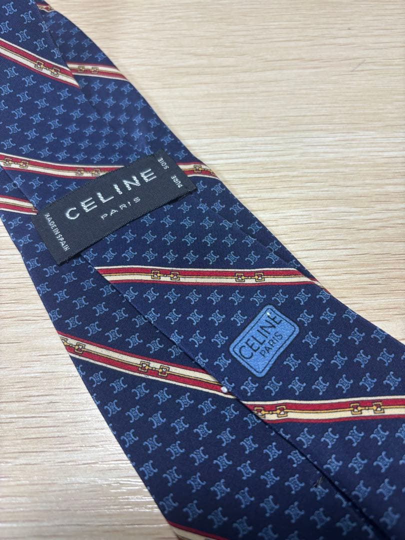 ブランドネクタイ　セリーヌ　新品未使用　CELINE PARIS