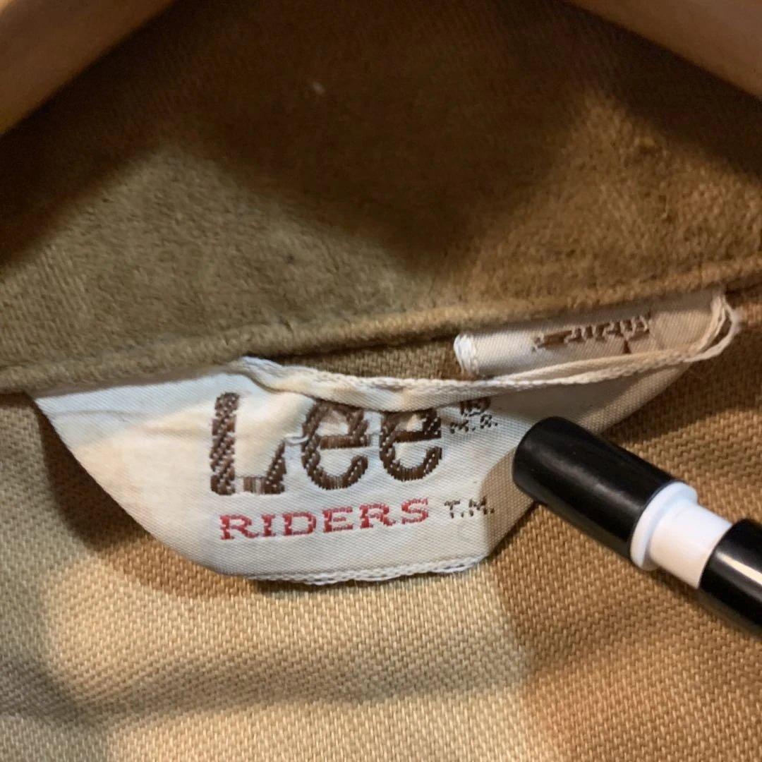 70年代lee 101J RIDERS Moleskin スエード風Gジャン古着