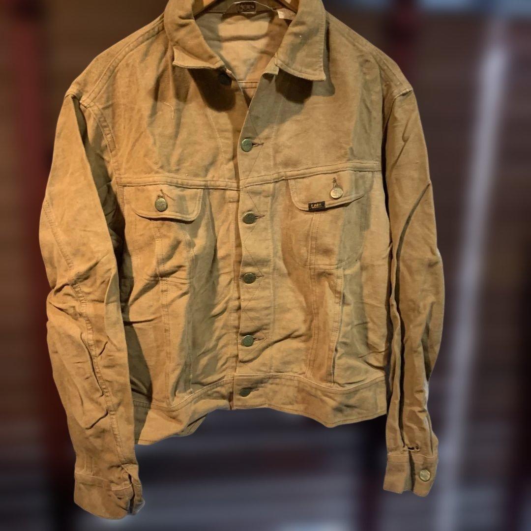 70年代lee 101J RIDERS Moleskin スエード風Gジャン古着