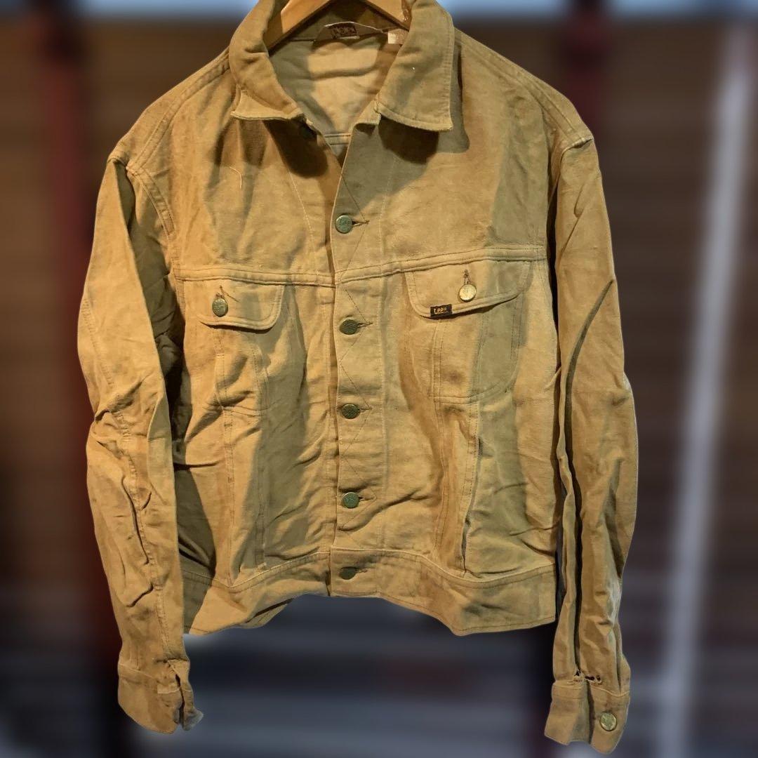 70年代lee 101J RIDERS Moleskin スエード風Gジャン古着