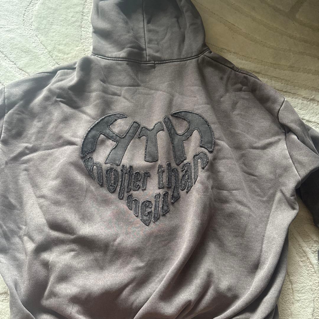 HTH vintage like Heart Logo Hoodie パーカー