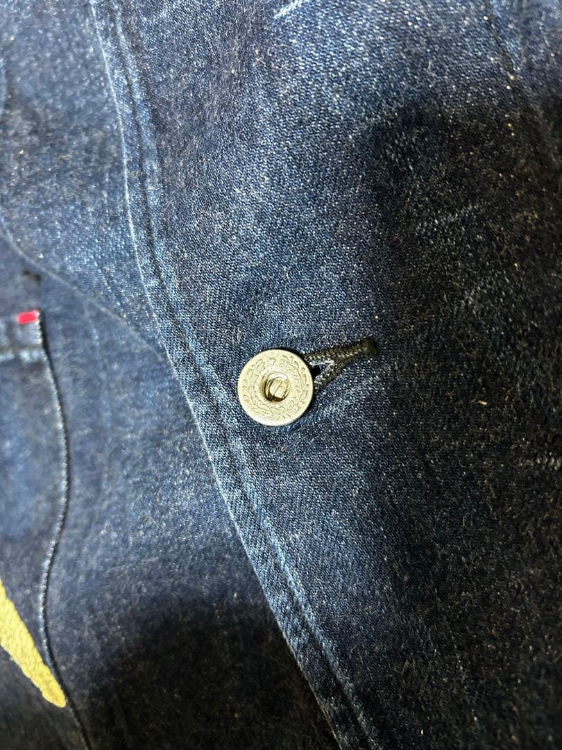 中古品 EVISU エヴィス エビス デニムカバーオール Gジャン 38