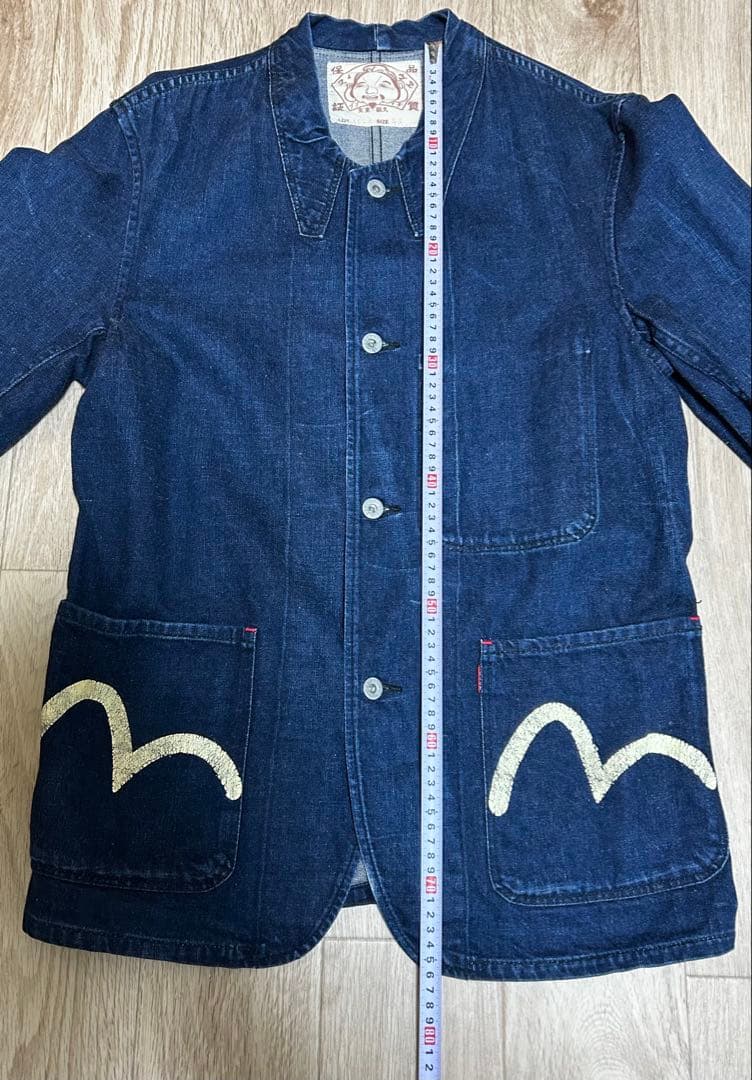 中古品 EVISU エヴィス エビス デニムカバーオール Gジャン 38