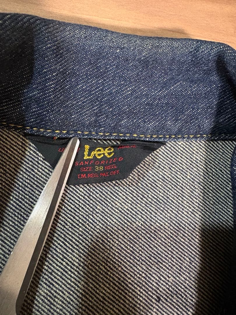 【濃紺】Lee デニムジャケット　101J 三角赤タグ　復刻