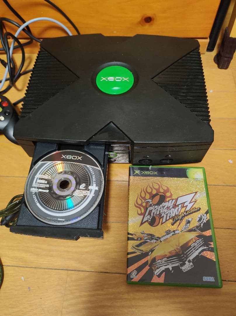 XBOX初代 EVOX化 〜トムソン HDD500GB-ROCKY5+1ゲーム