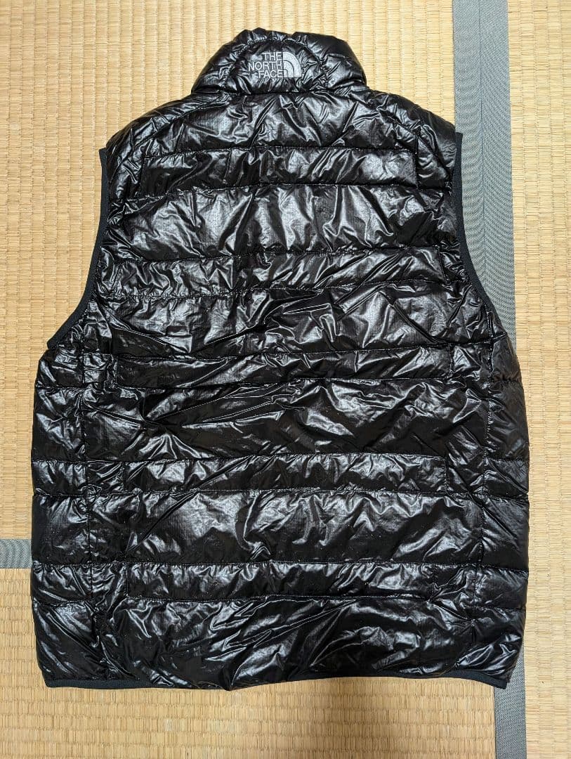 ミストマン 【美品】ノースフェイス ライトヒートベスト メンズL ブラック