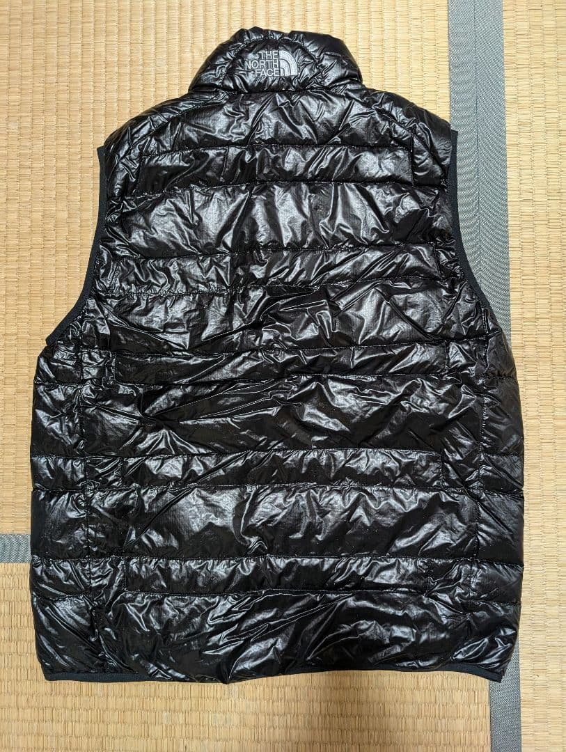 ミストマン 【美品】ノースフェイス ライトヒートベスト メンズL ブラック