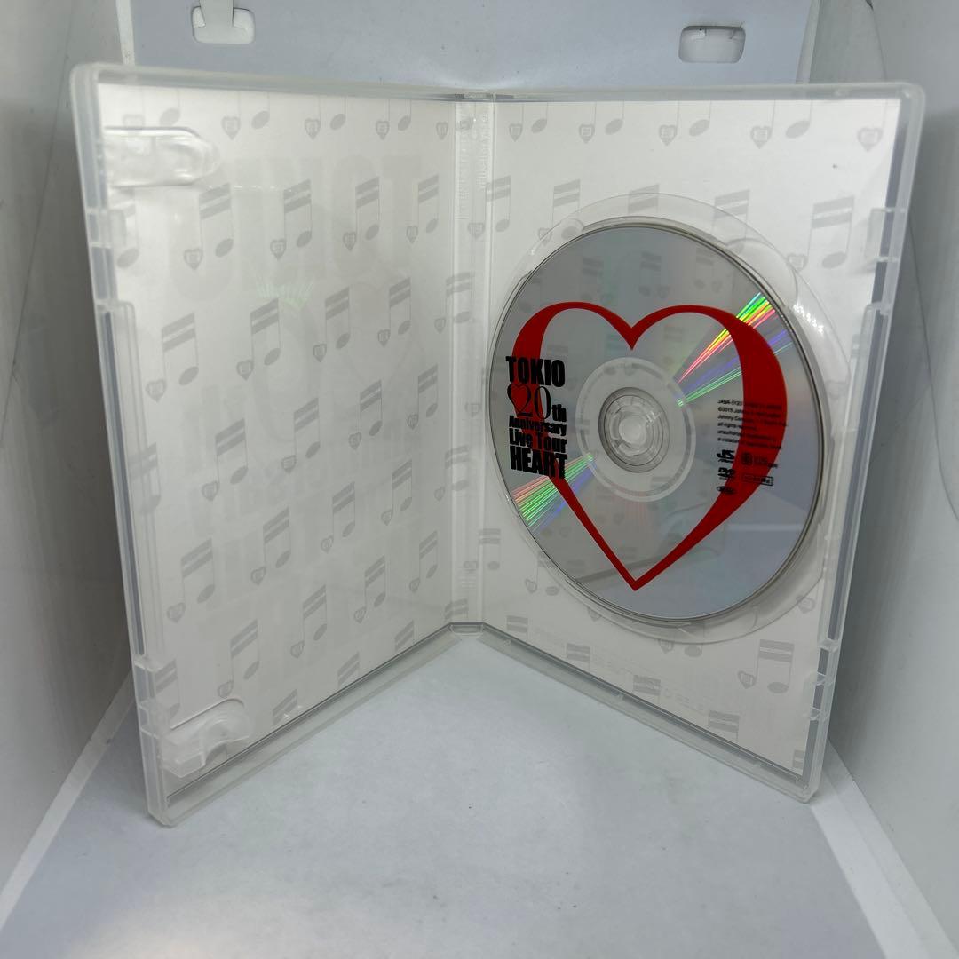 5人フルメンバーTOKIO ライブDVD HEART 20th Live