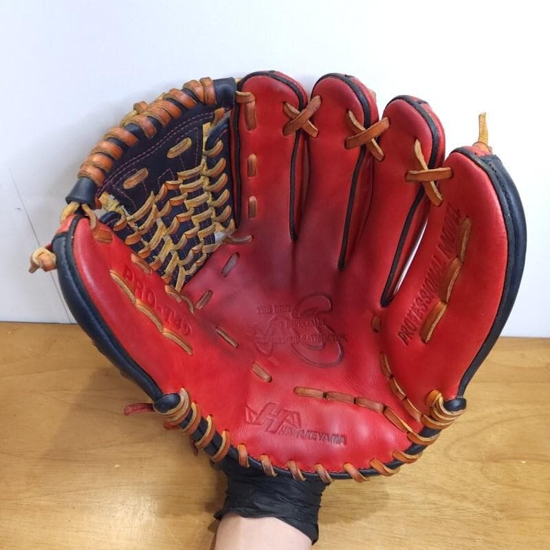 ハタケヤマ 心 今成亮太モデル 阪神 限定モデル 良品 内野用 軟式グローブ